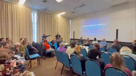 Reunião do Nucleo de Guias de Turismo no Encatho 2025