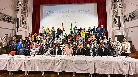 Reunião de Guias de Turismo em Laguna