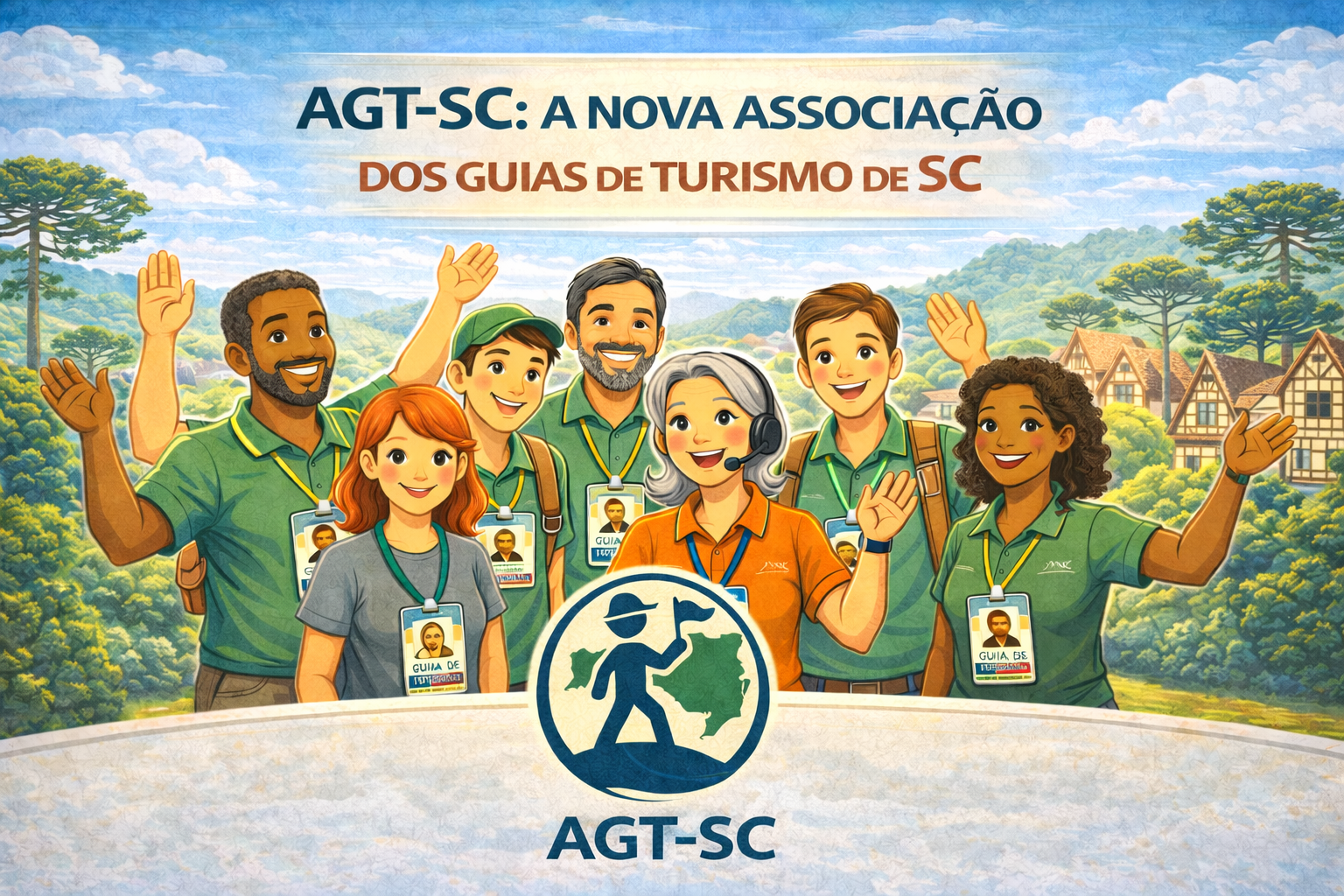 AGT-SC: A NOVA ASSOCIAÇÃO DOS GUIAS DE TURISMO DE SC