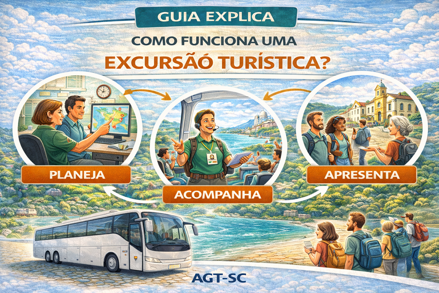 COMO FUNCIONA UMA EXCURSÃO TURÍSTICA?