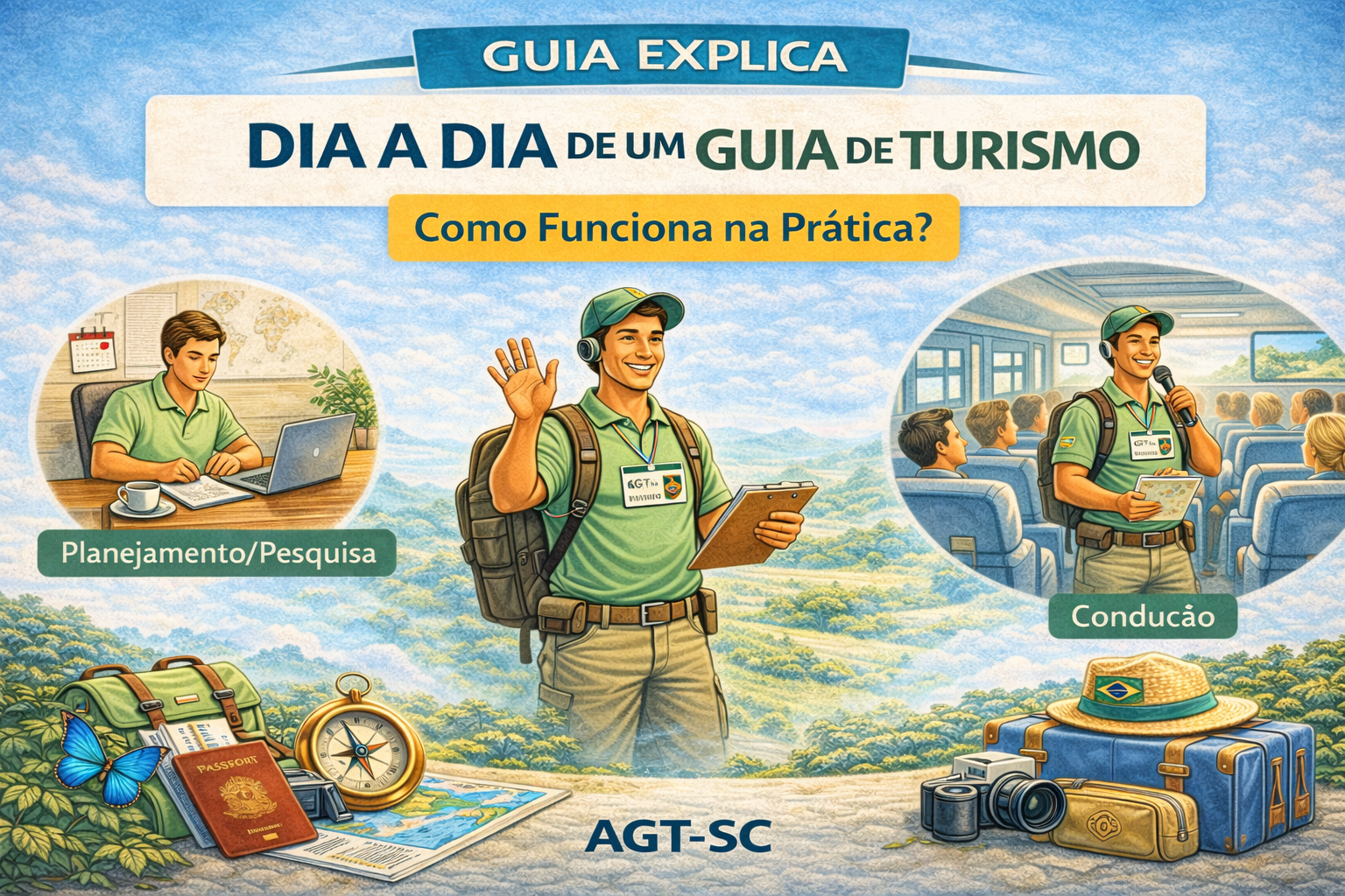 DIA A DIA DE UM GUIA DE TURISMO: COMO FUNCIONA NA PRÁTICA?