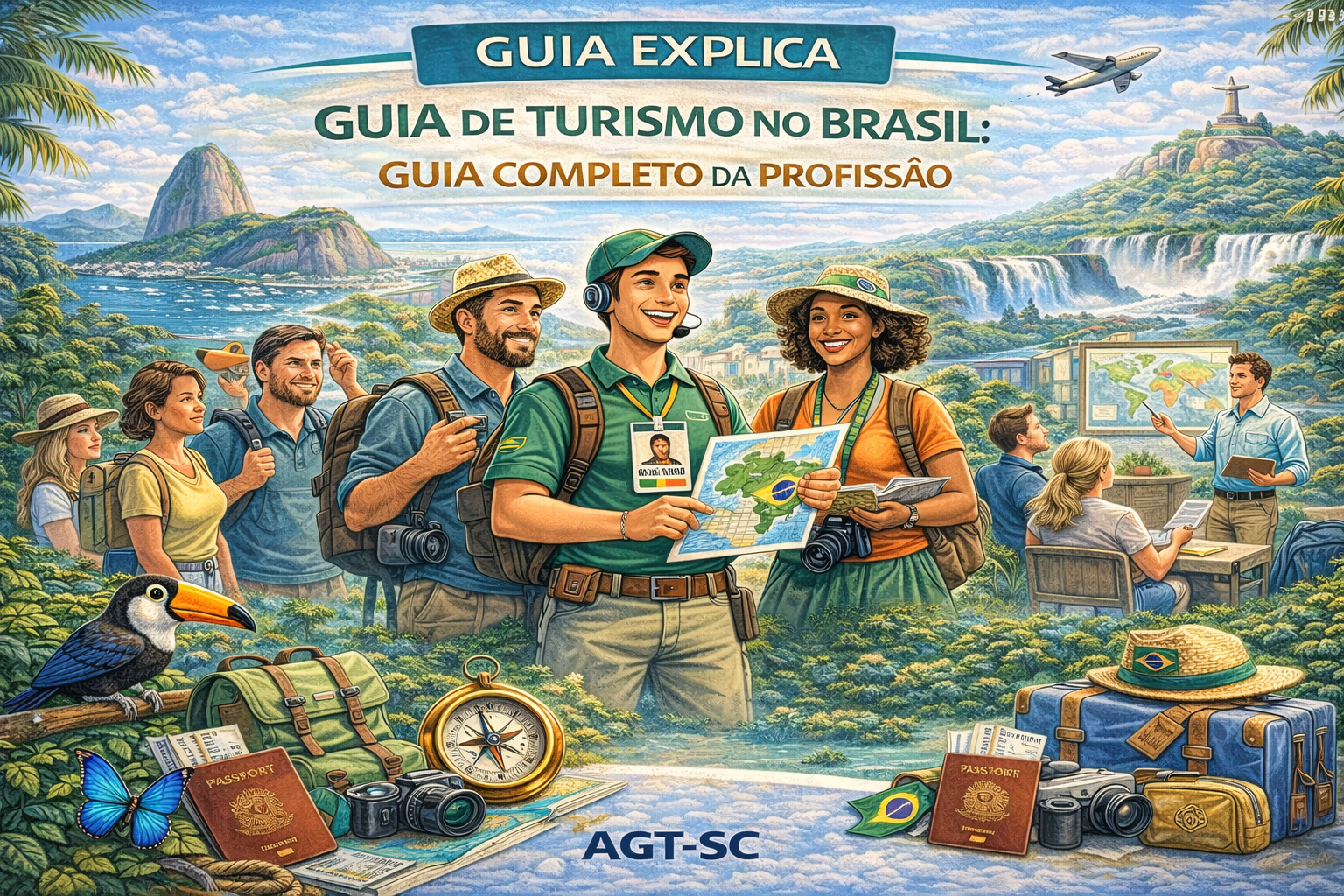 GUIA DE TURISMO NO BRASIL: GUIA COMPLETO DA PROFISSÃO
