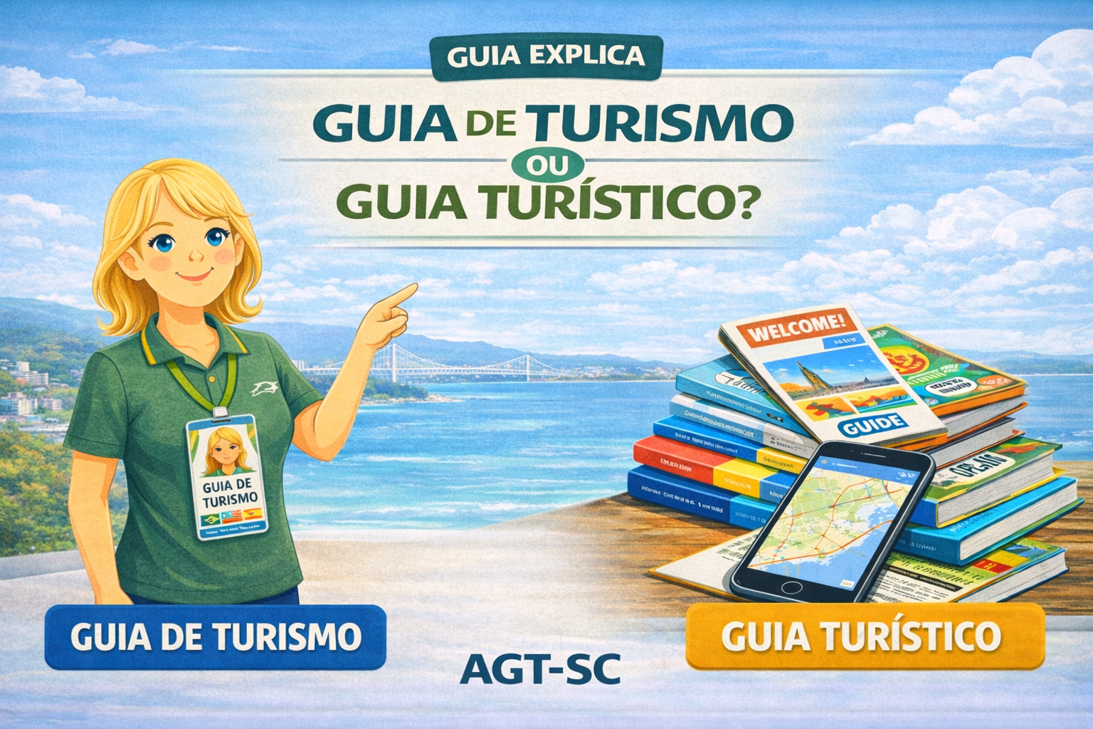 GUIA DE TURISMO OU GUIA TURÍSTICO? ENTENDA A DIFERENÇA
