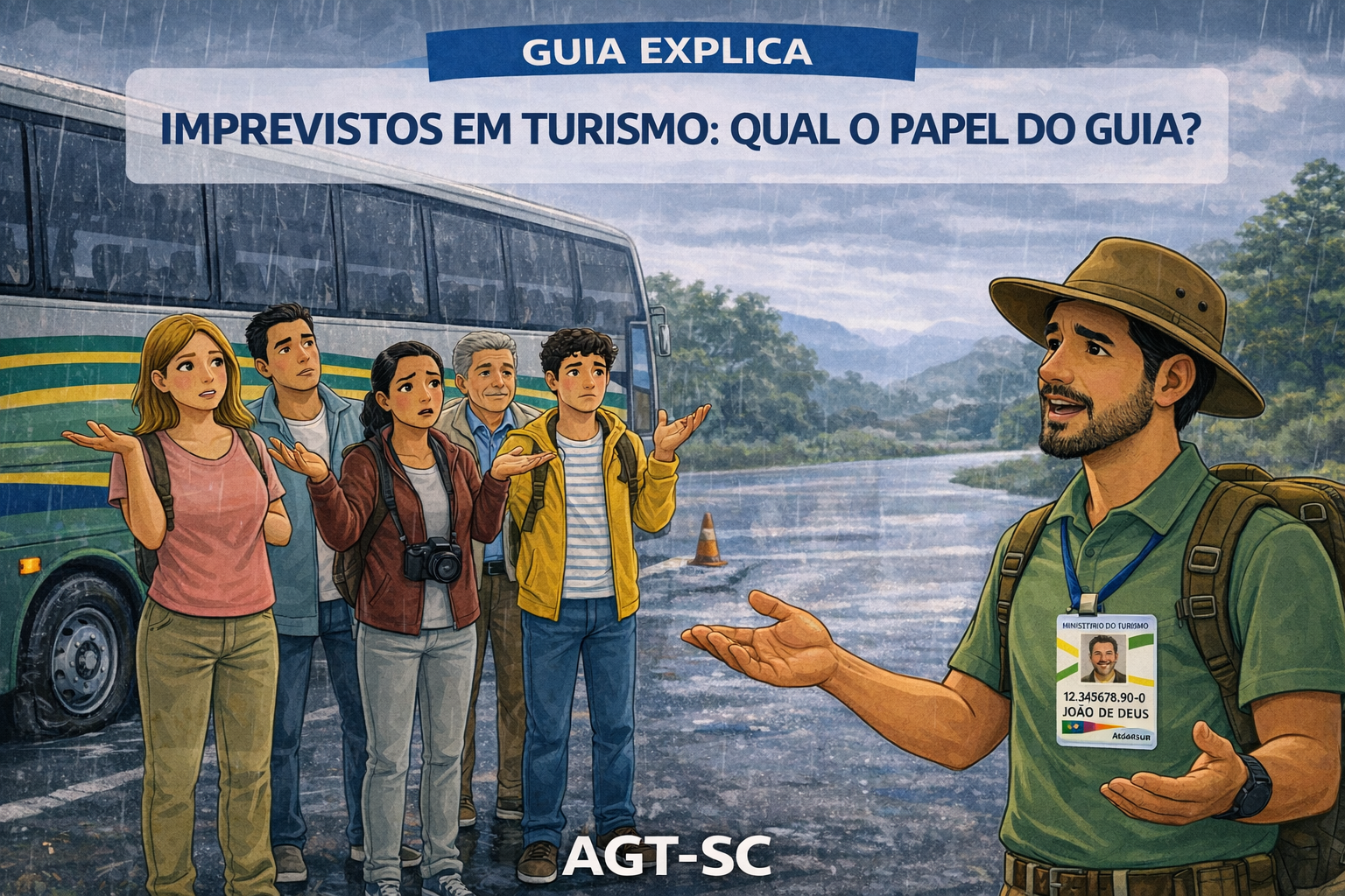 IMPREVISTOS EM TURISMO: QUAL O PAPEL DO GUIA?
