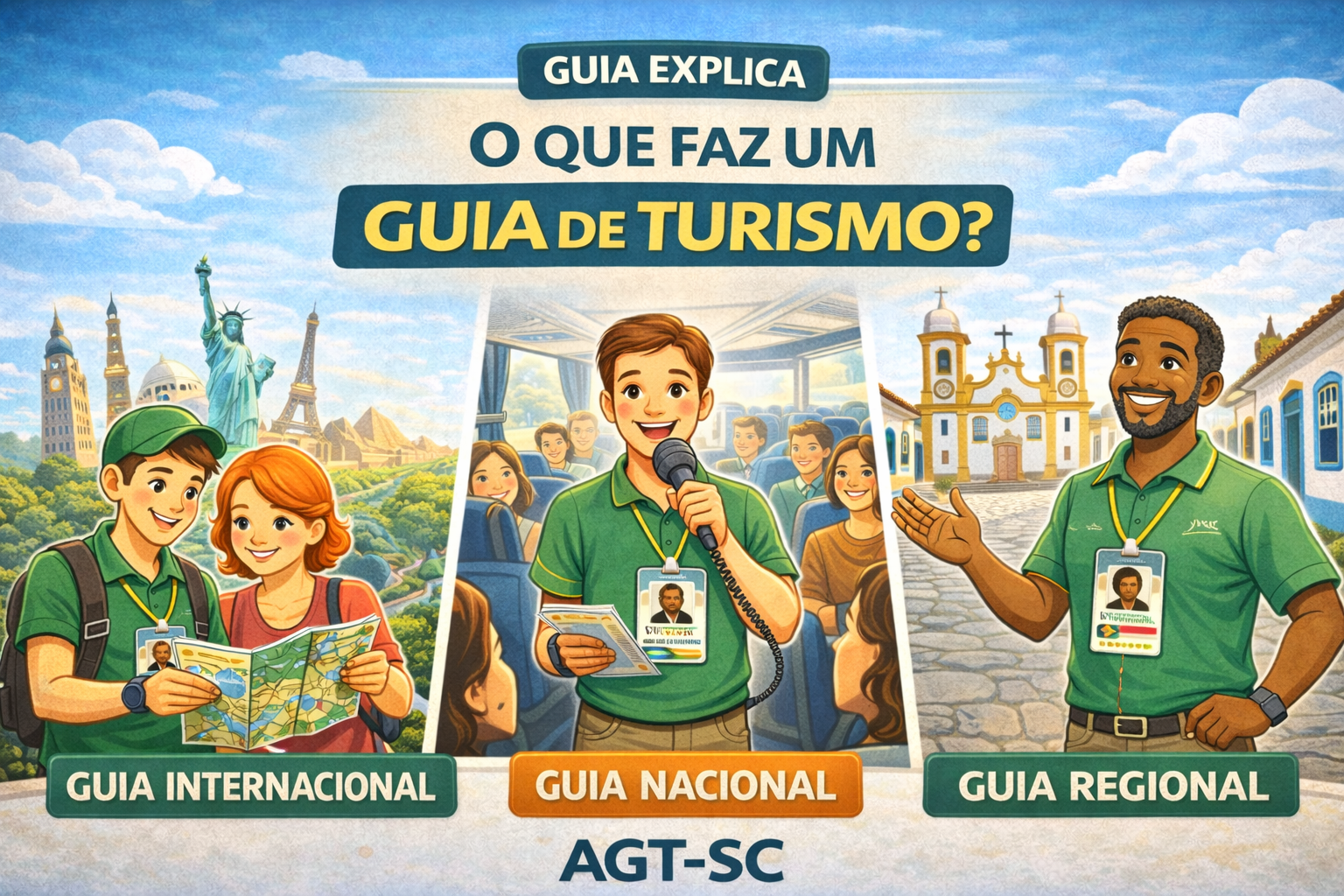 O QUE FAZ UM GUIA DE TURISMO?