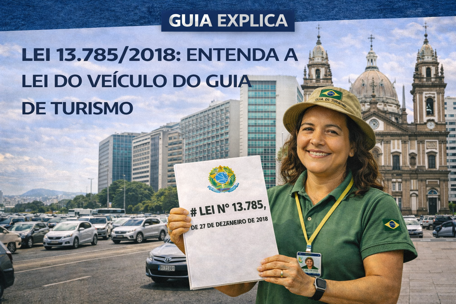 LEI 13.785/2018: ENTENDA A LEI DO VEÍCULO DO GUIA DE TURISMO Lei-13.785/2018, Veículo do Guia de Turismo, Motoguia