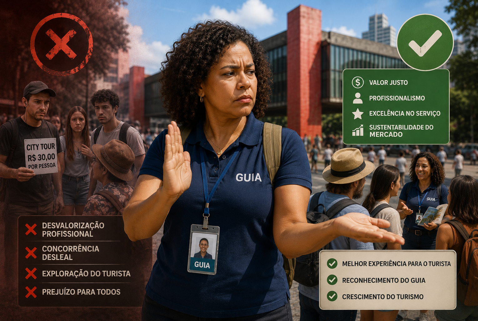 Guia de Turismo - Cobrar Barato é o Que Destroi o Mercado