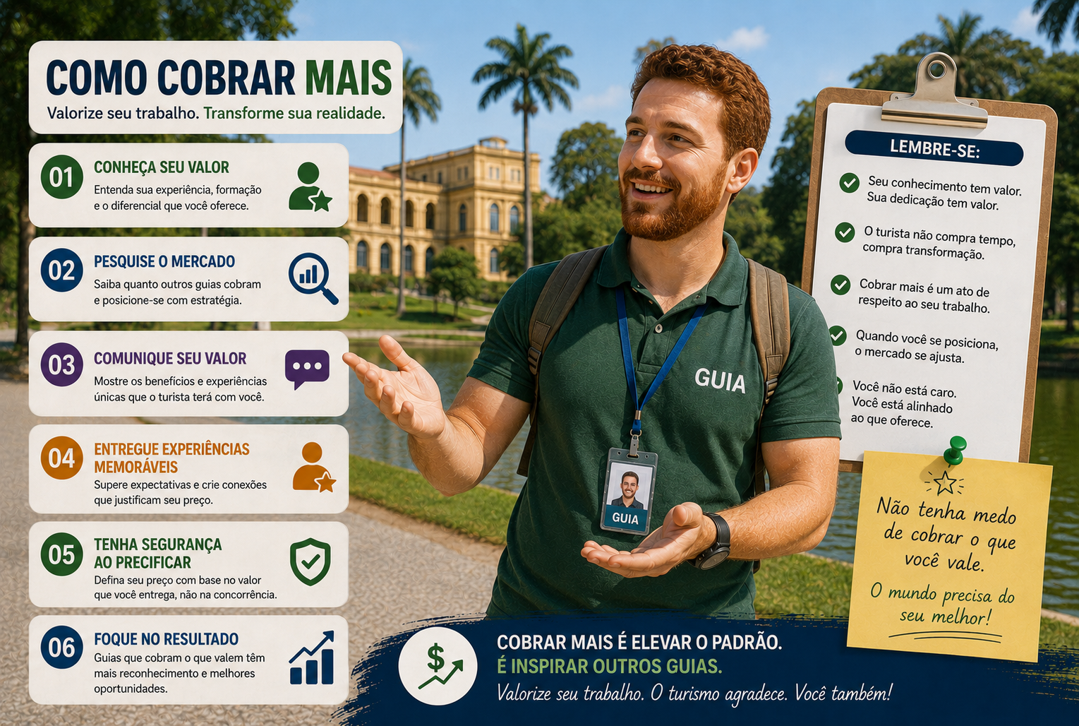 Guia de Turismo - Como Definir Seu Preço na Prática?