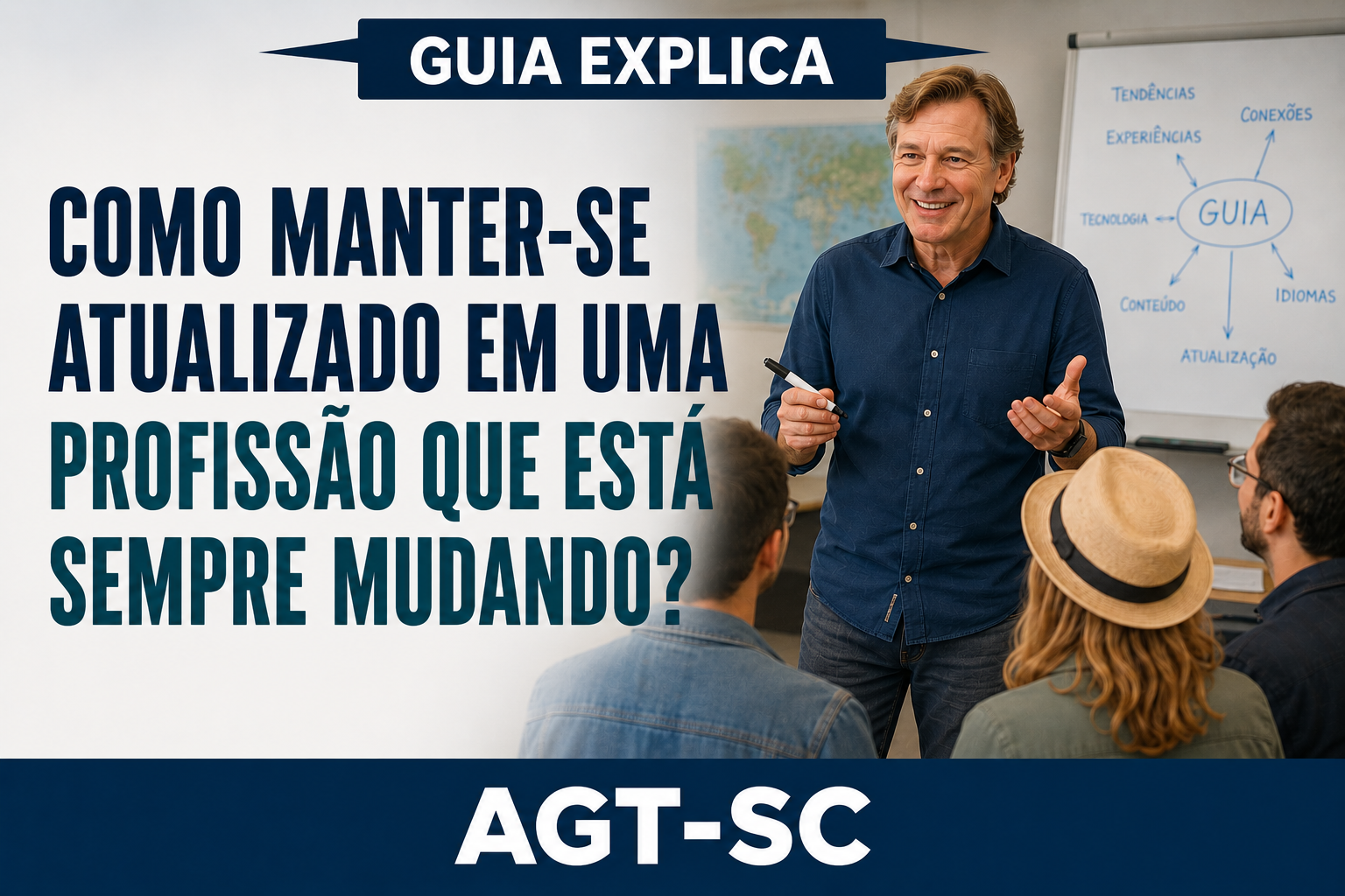 COMO MANTER-SE ATUALIZADO EM UMA PROFISSÃO QUE ESTÁ SEMPRE MUDANDO