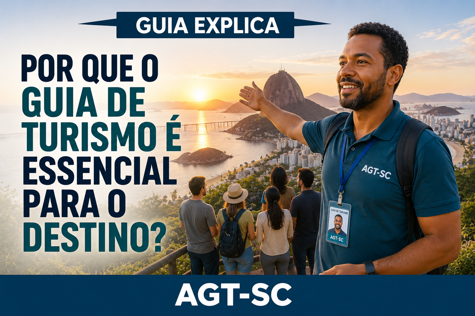 POR QUE O GUIA DE TURISMO É ESSENCIAL PARA O DESTINO POR QUE O GUIA DE TURISMO É ESSENCIAL PARA O DESTINO